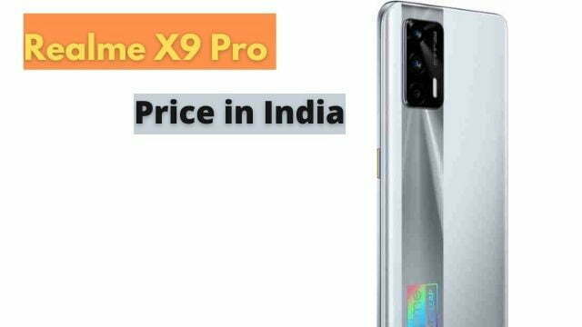 Realme X9 Pro price in India