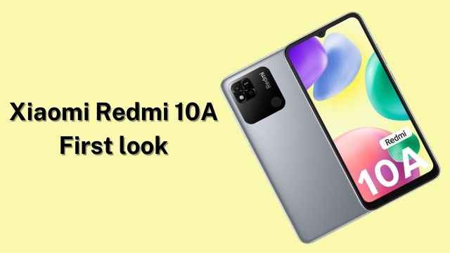 Redmi 10A price in India