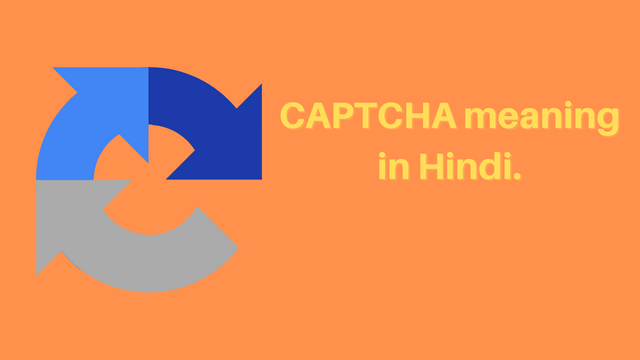 CAPTCHA meaning in hindi